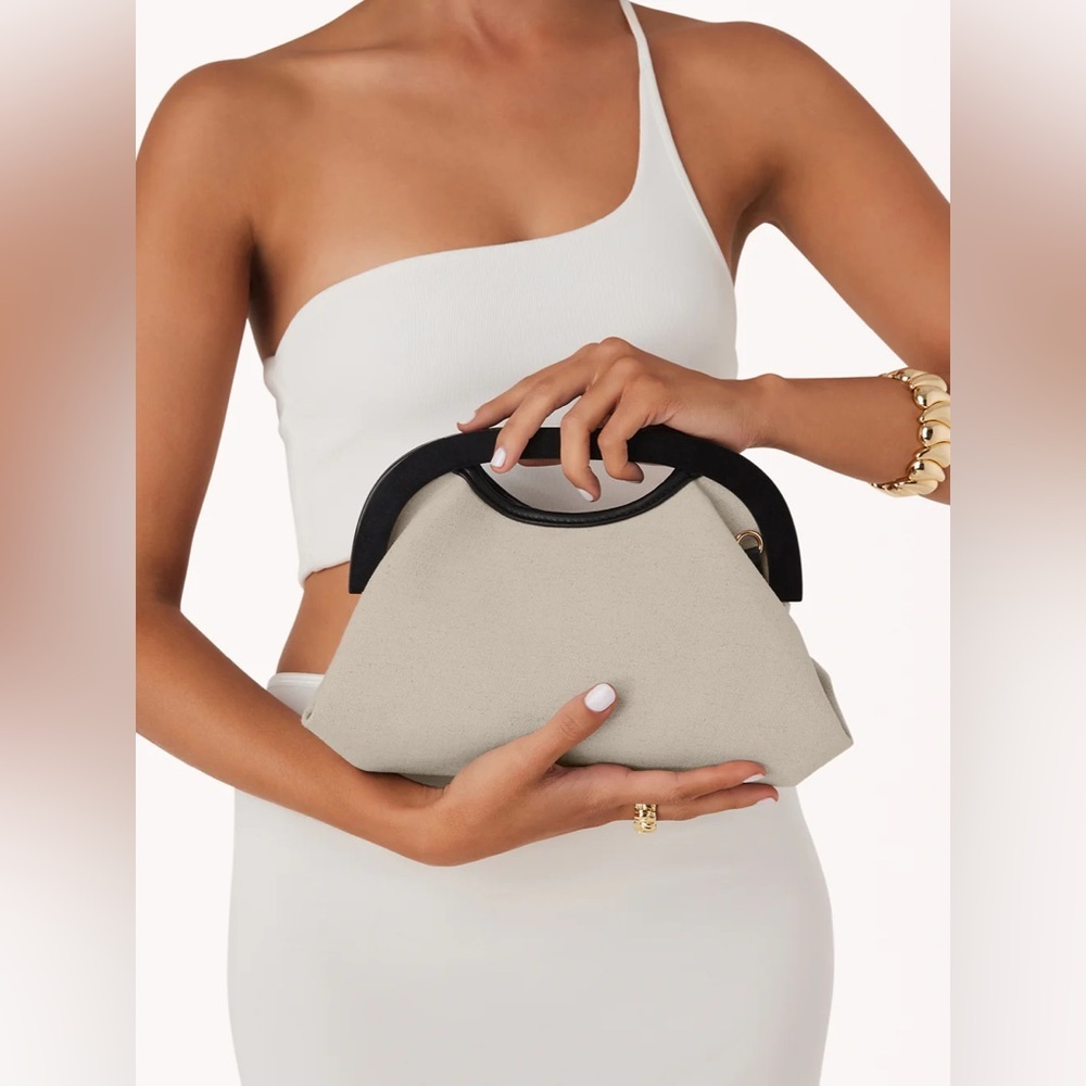 Billini Cream and Black Crossbody Bag NWOT